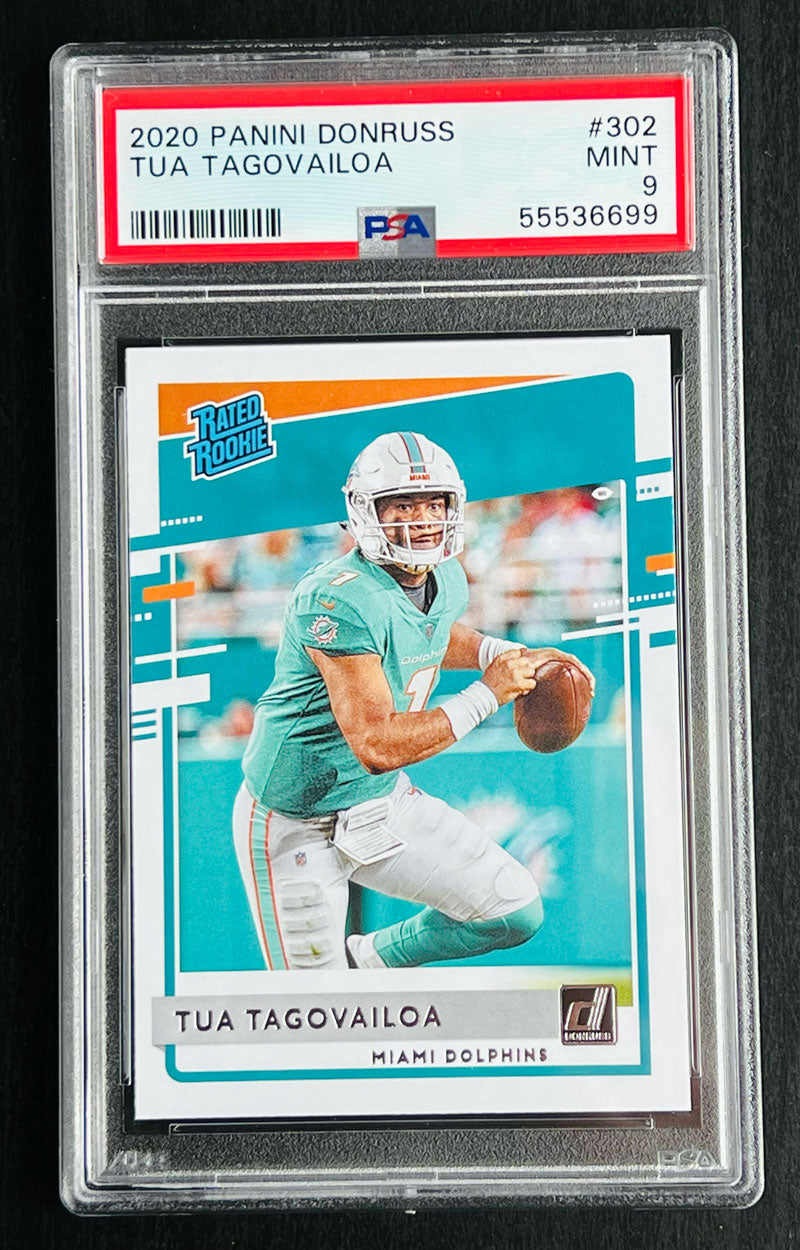 2020 Donruss Optic Tua discount Tagovailoa Rated Rookie Green Color Match