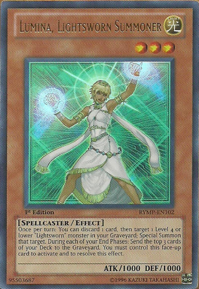 Lumina, Lightsworn Summoner [RYMP-EN102] Ultra Rare – UBECARD.COM