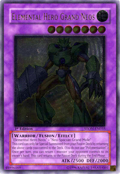 Elemental Hero Grand Neos [STON-EN035] Ultimate Rare – UBECARD.COM