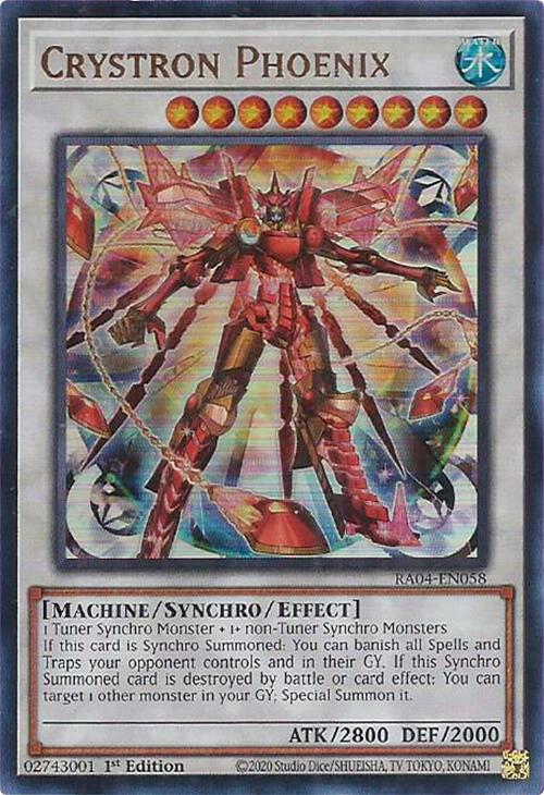 Crystron Phoenix [RA04-EN058] Ultra Rare – UBECARD.COM