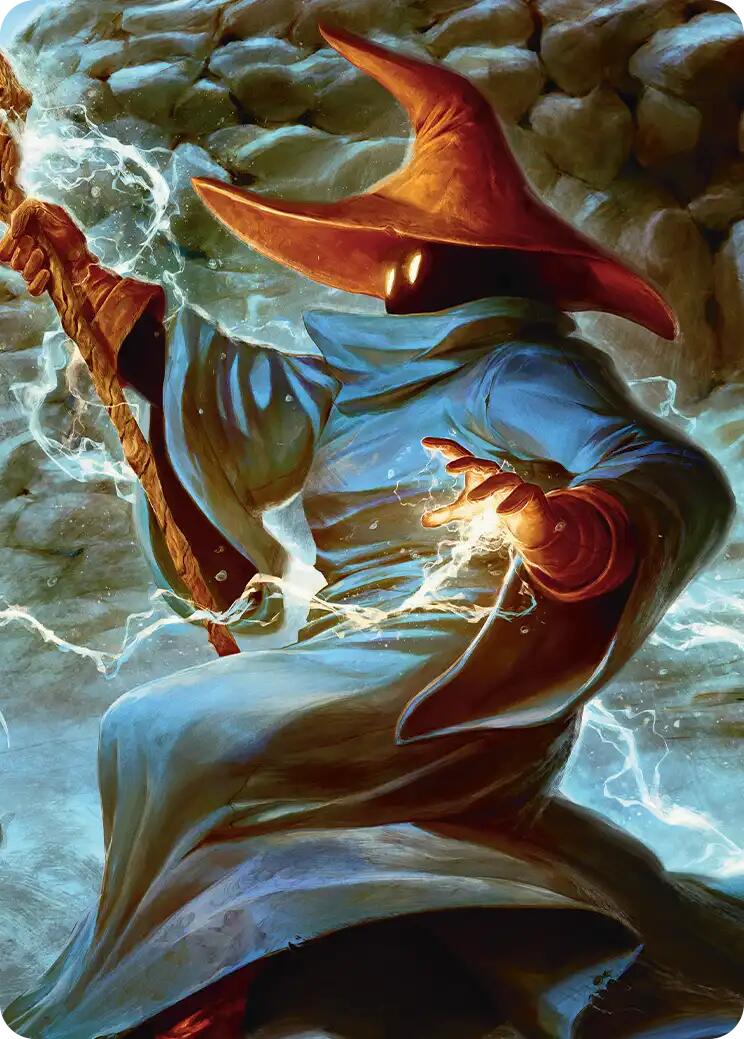 The Destined Black Mage Scene Art Card [FINAL FANTASY Art Series] –  UBECARD.COM