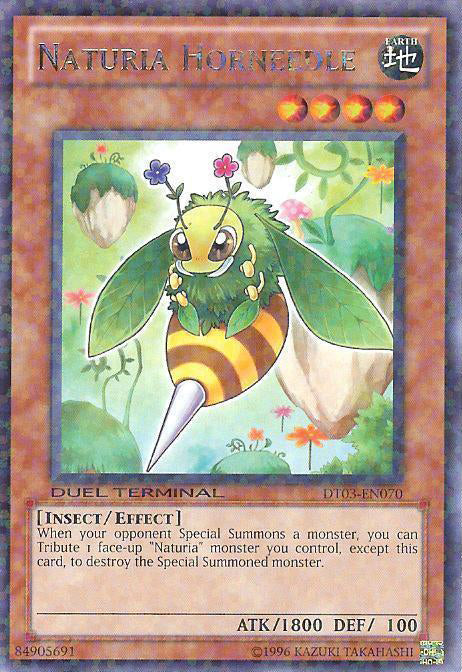 Naturia Horneedle [DT03-EN070] Rare –