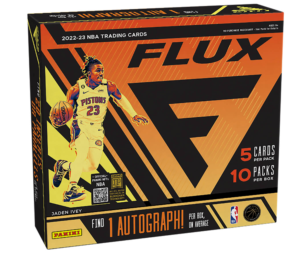2022 23 Panini Flux Basketball Hobby Box UBECARD.COM