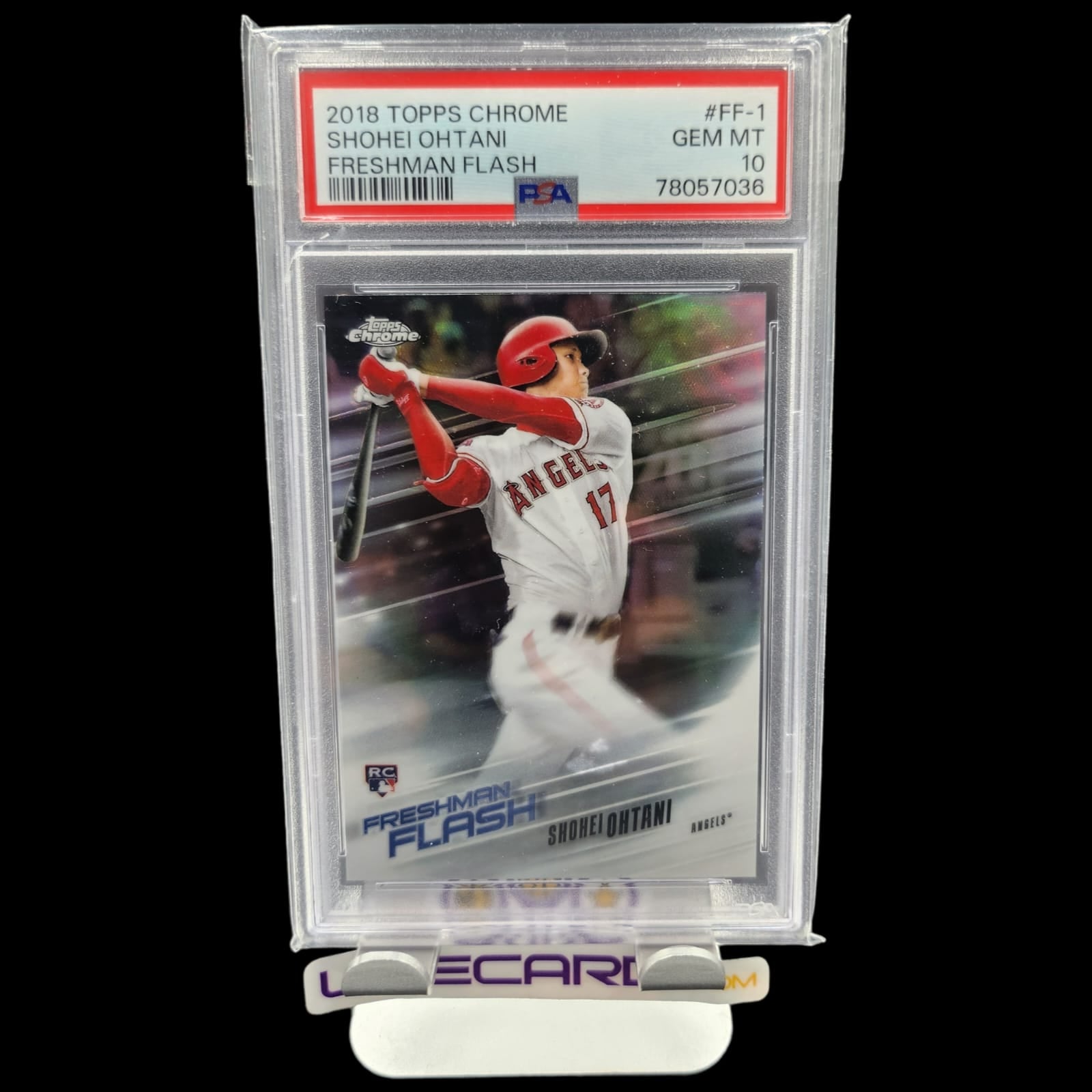 2018 Shohei Ohtani Topps Chrome Freshman Flash Rookie Card Rc hot PSA 10 Gem Mint