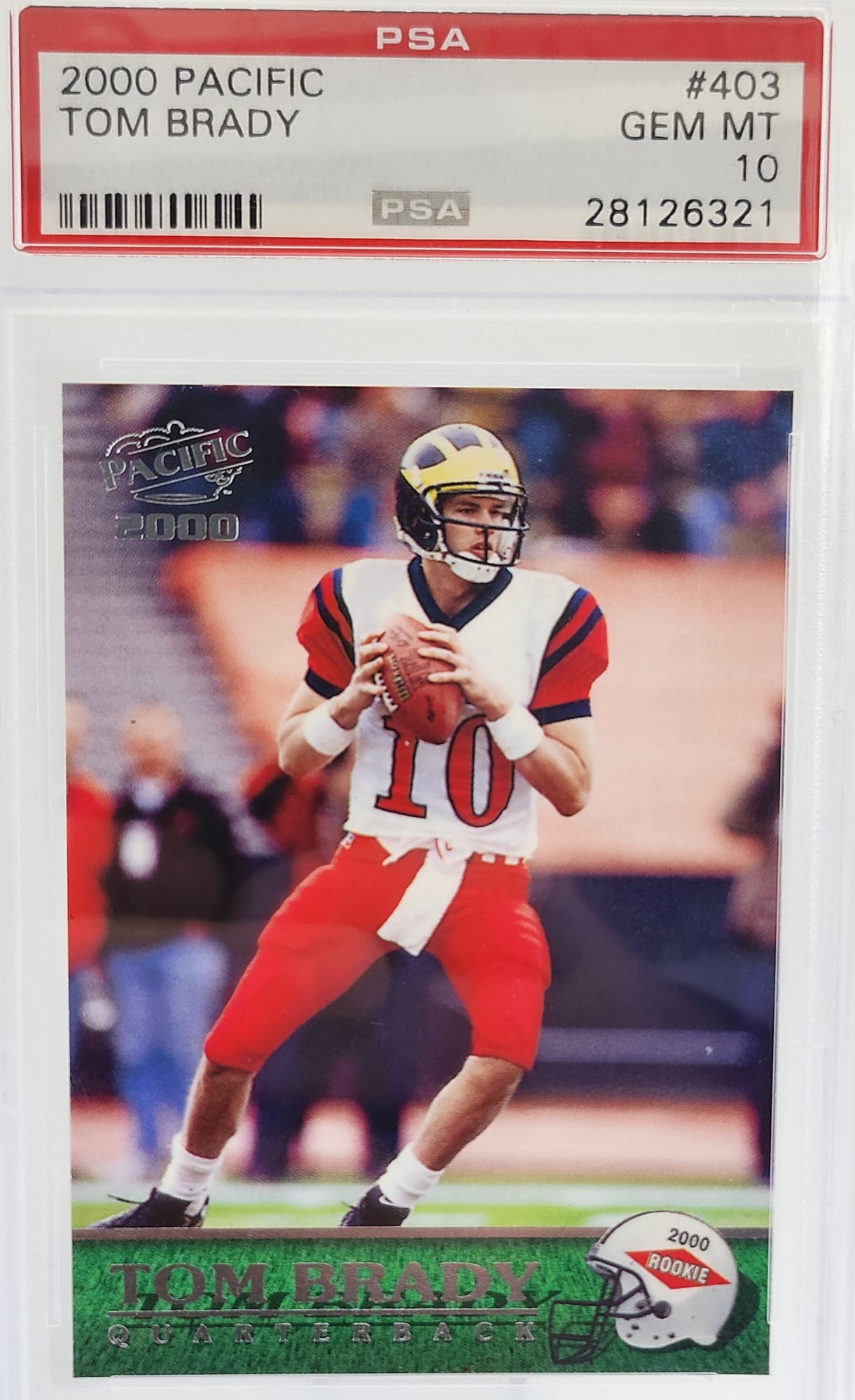 Tom Brady online Dark Horses /199 SGC 9.5