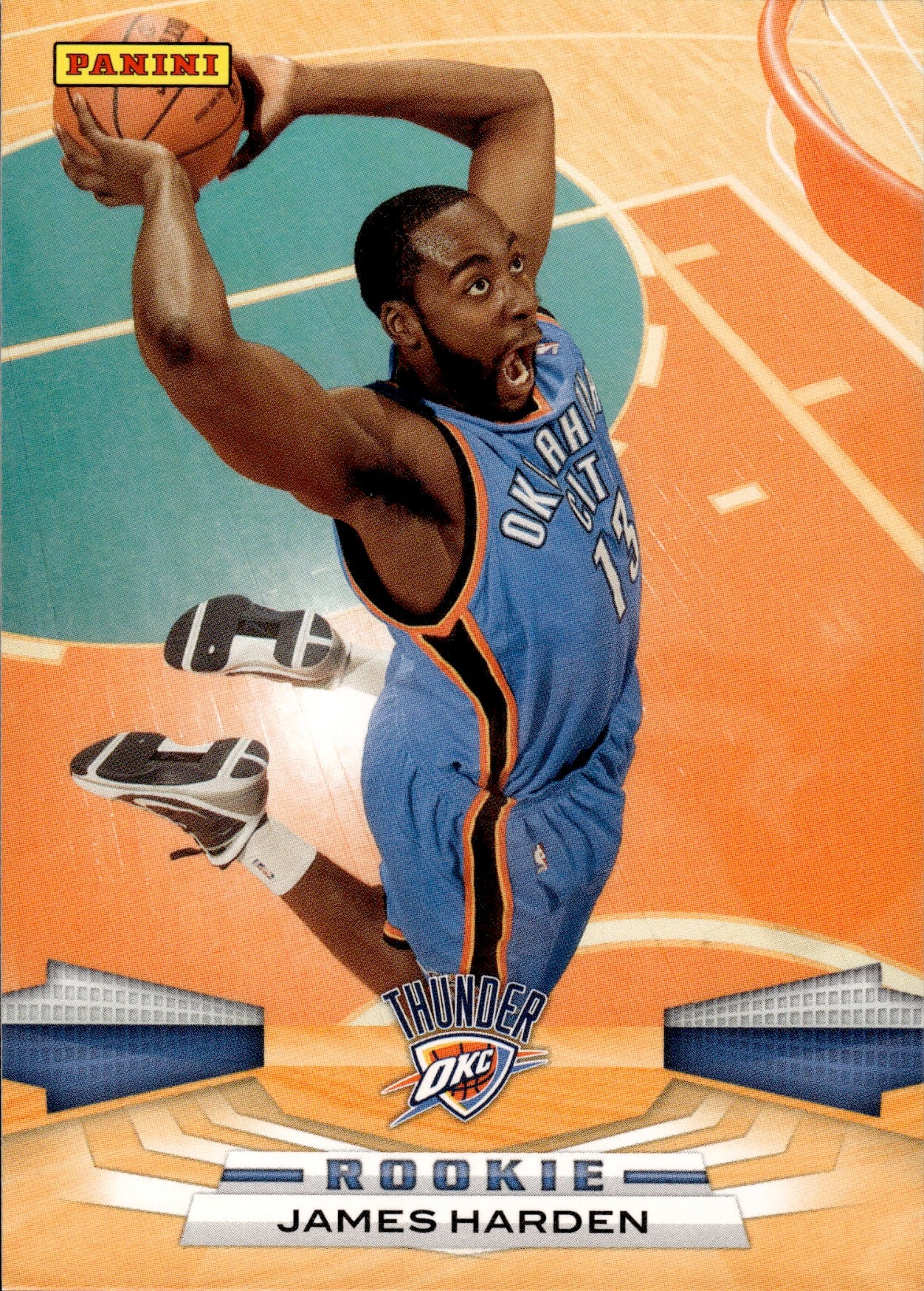 JAMES HARDEN 2009 PANINI 303 ROOKIE THUNDER – - Main Image