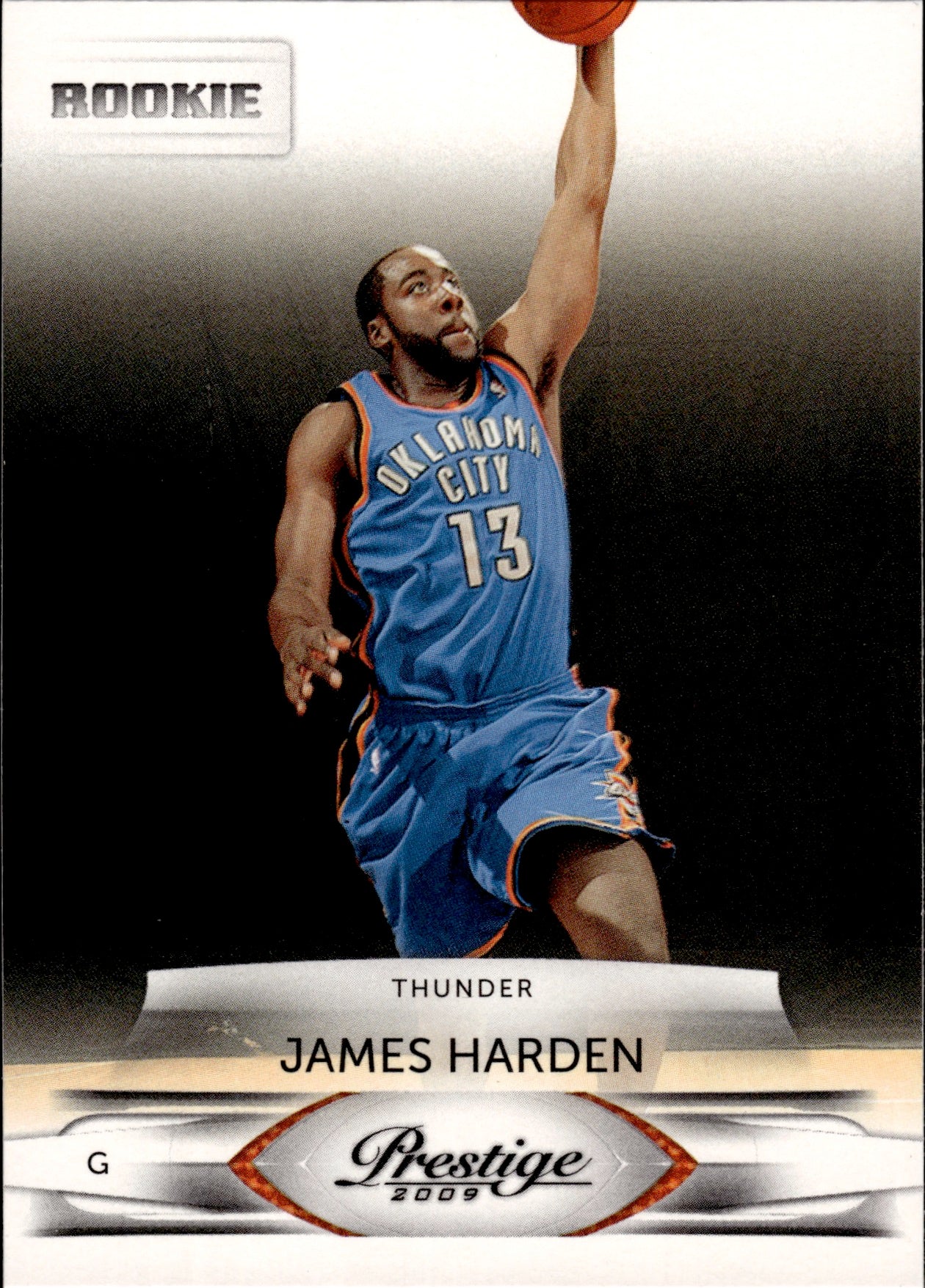 Rookie James Harden Game Worn NBA basketball buy card