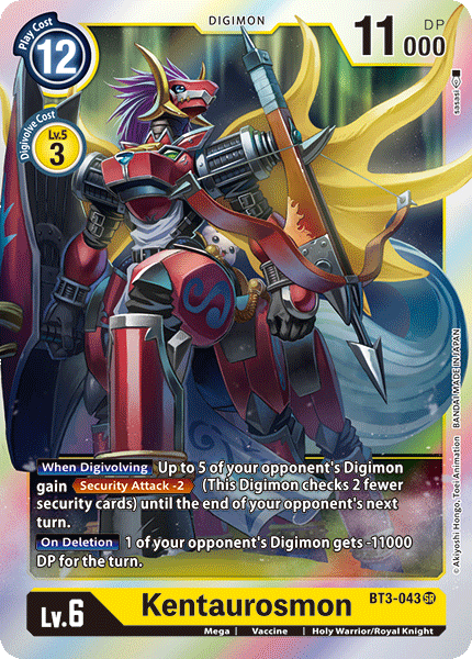 Kentaurosmon [BT3-043] [Release Special Booster Ver.1.0]