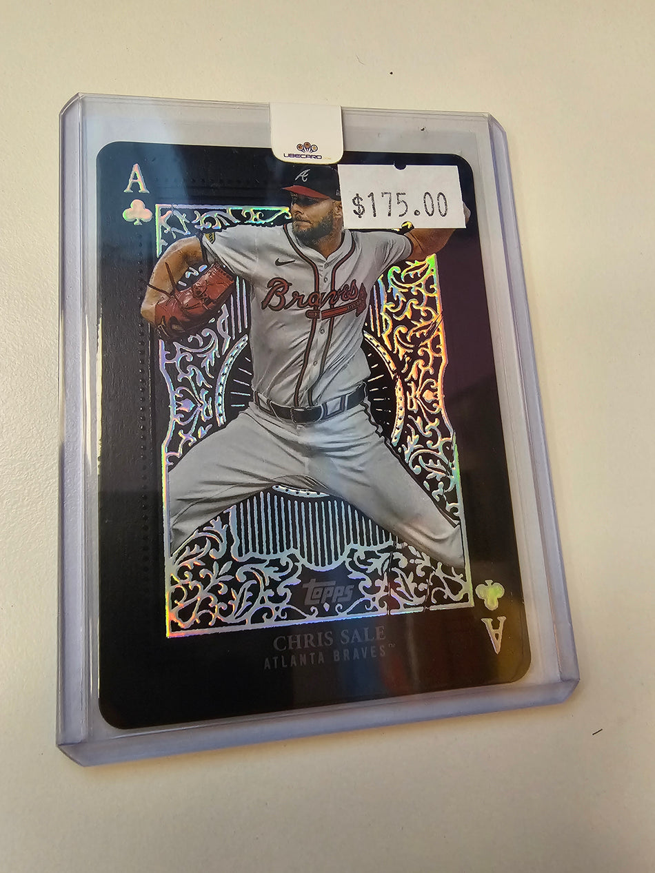 2025 Topps Series 1  #AA-16 All Aces Chris Sale Atlanta Braves