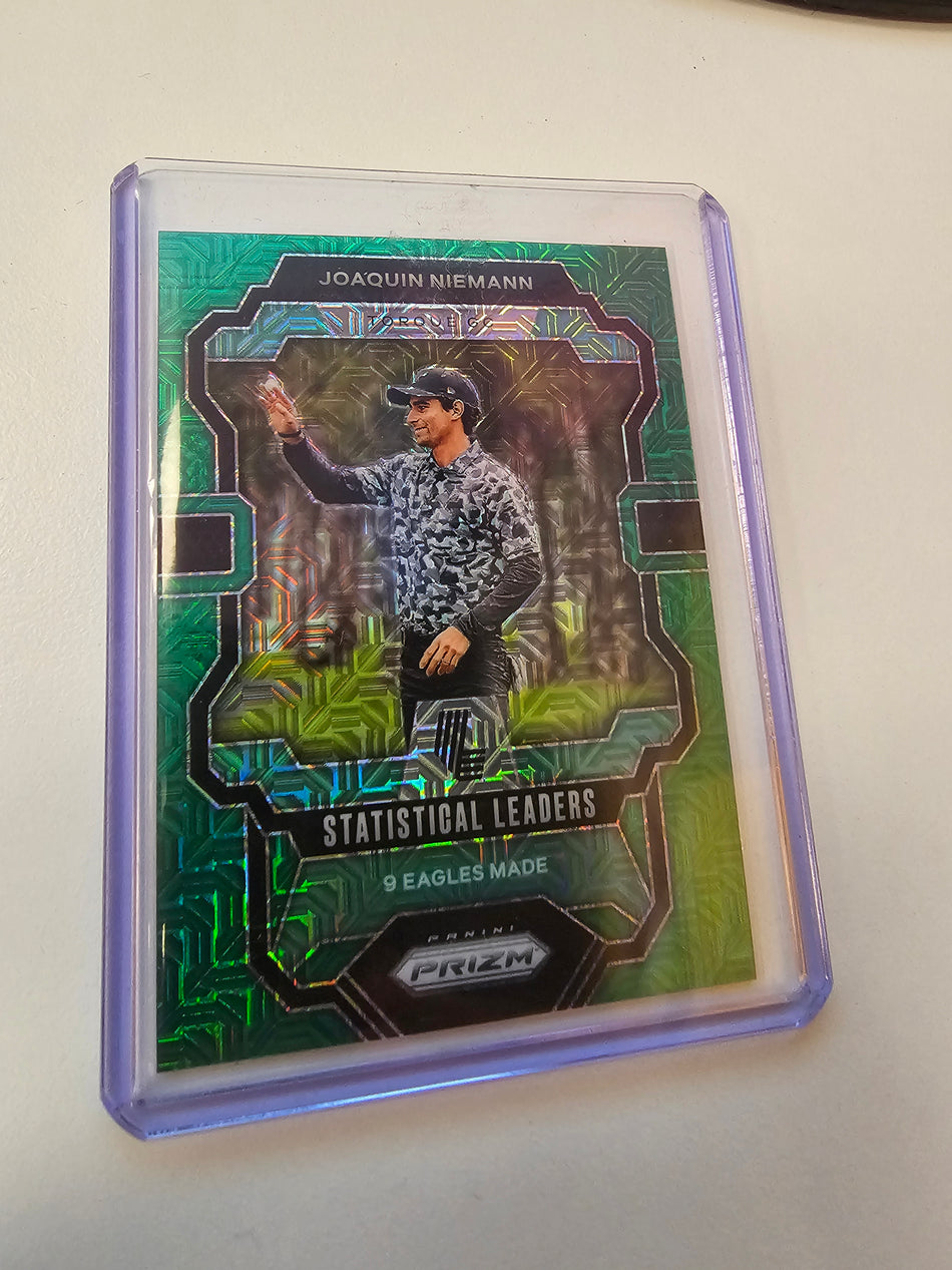 2024 Prizm LIV Golf Green Mojo #89 Joaquini Niemann RC