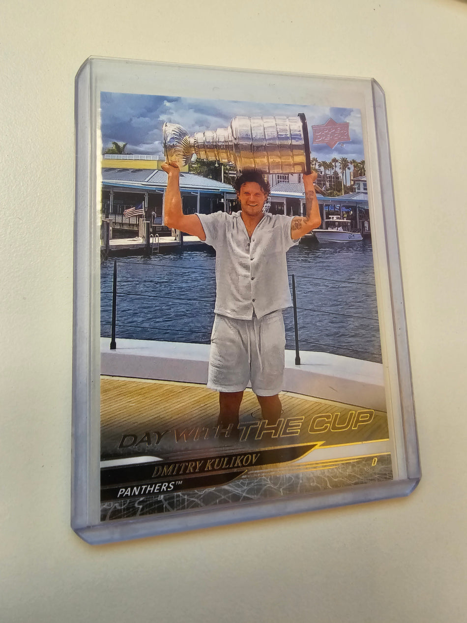 2024-25 UD Extended Series Day With The Cup #DC-21 Dmitry Kulikov Florida Panthers