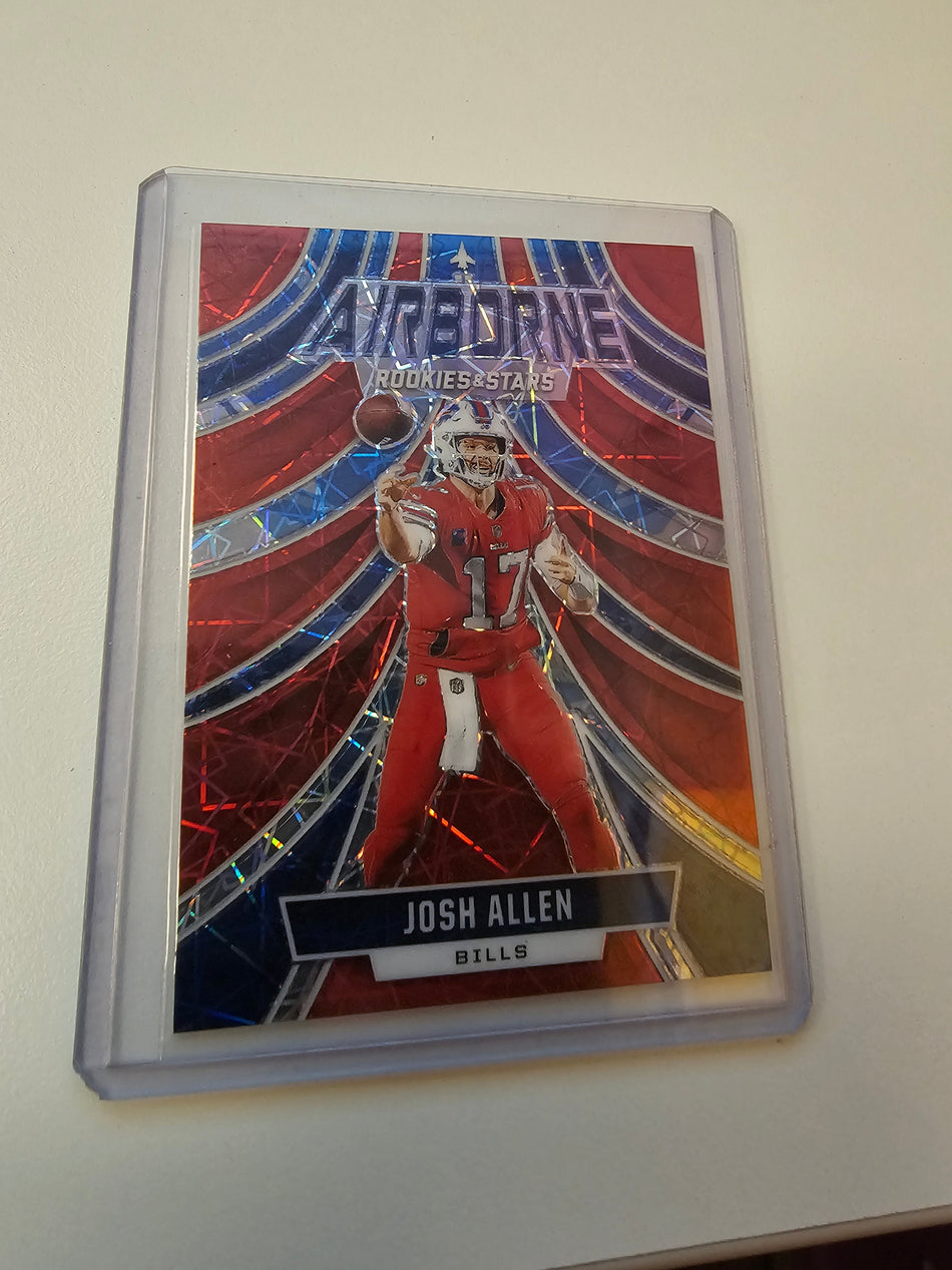 2023 Panini Rookies & Stars Airborne Pandora Prizm Josh Allen No. A-JAN