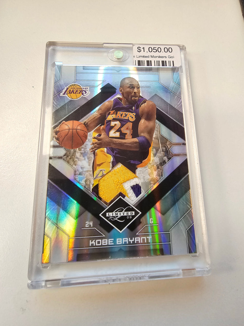 2009-10 Panini Limited Monikers Gold/25 Auto Kobe Bryant # 85