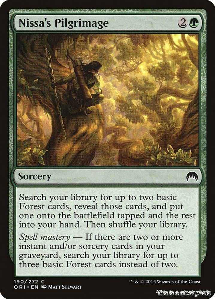 Nissa's Pilgrimage