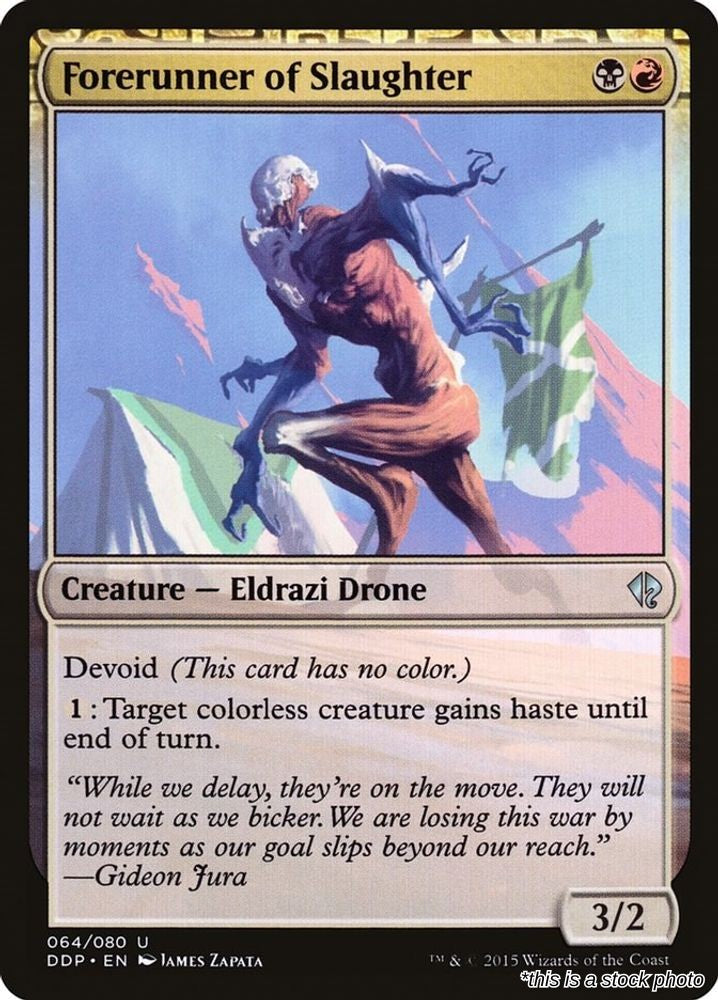 Forerunner of Slaughter