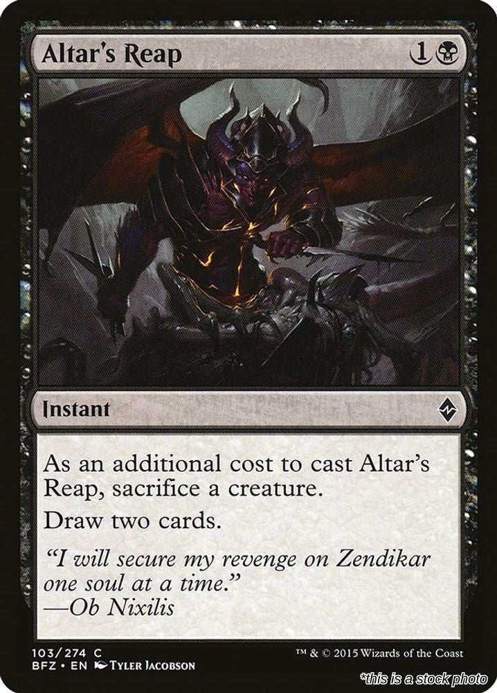 Altar's Reap
