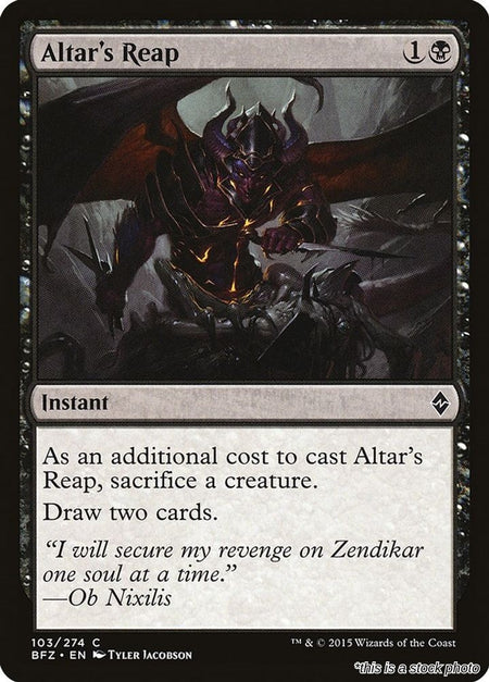 Altar's Reap