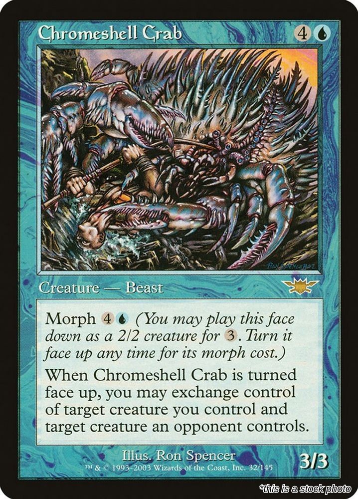 Chromeshell Crab