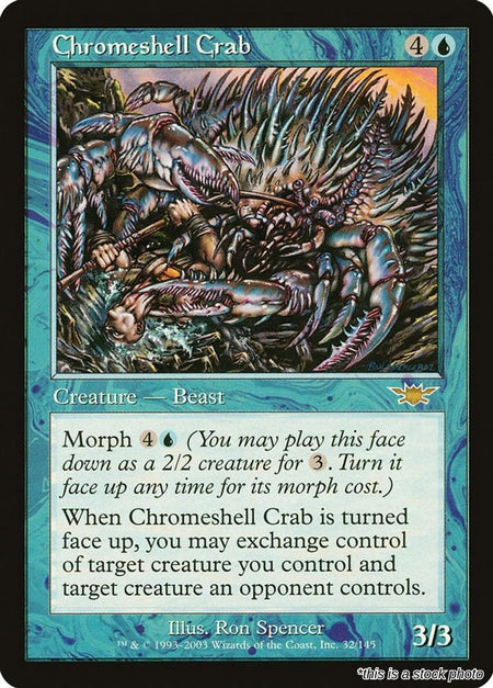 Chromeshell Crab