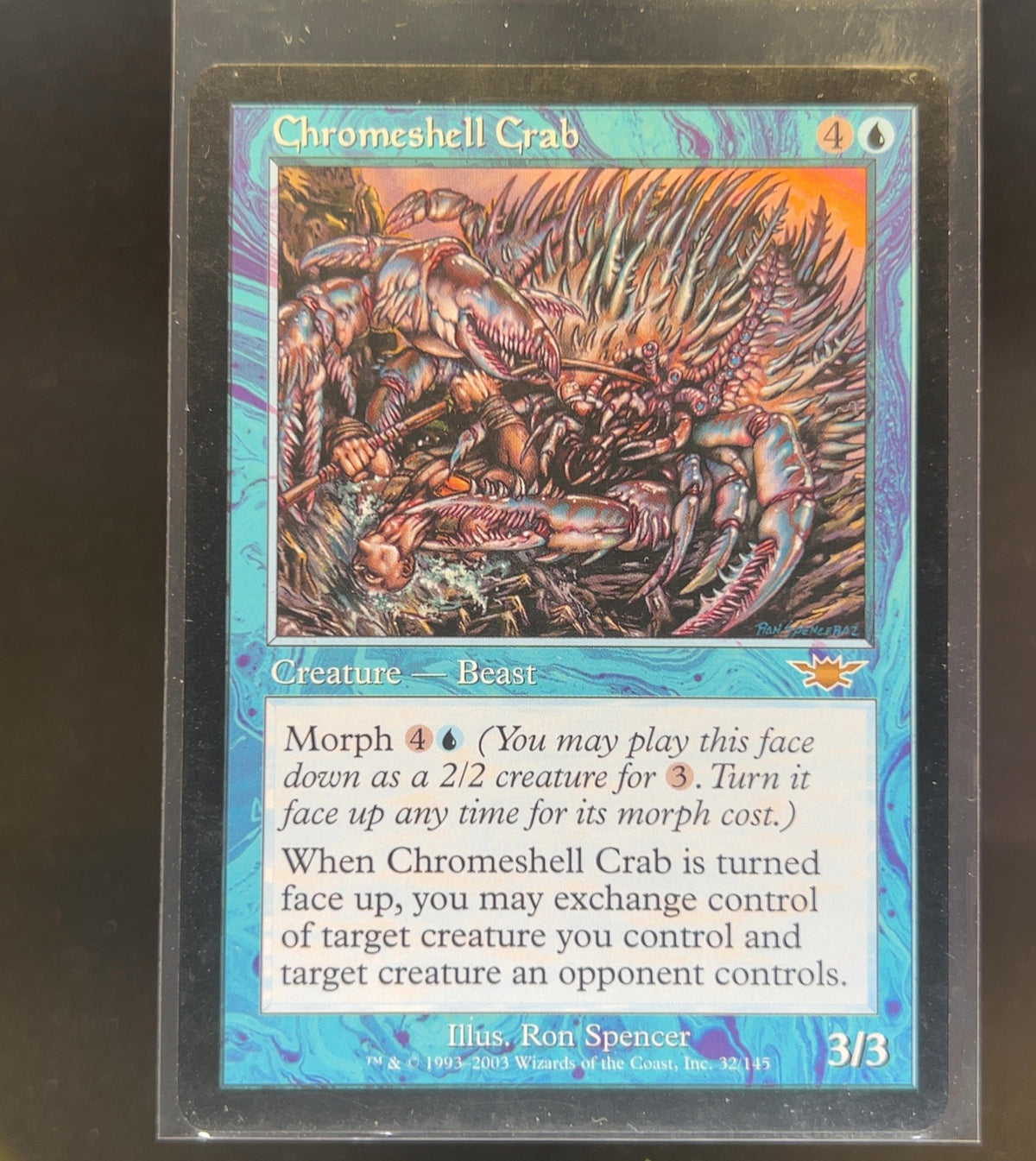 Chromeshell Crab