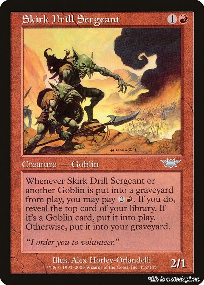 Skirk Drill Sergeant