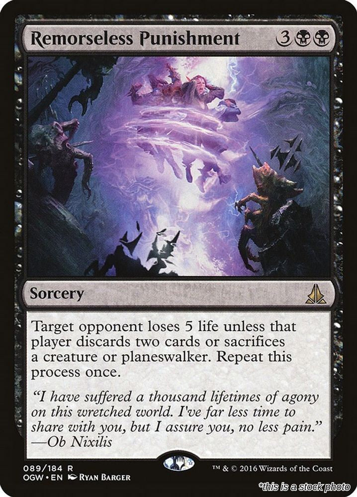 Remorseless Punishment