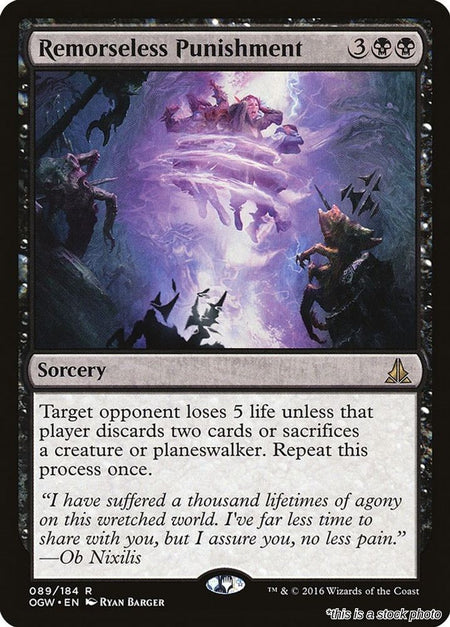 Remorseless Punishment