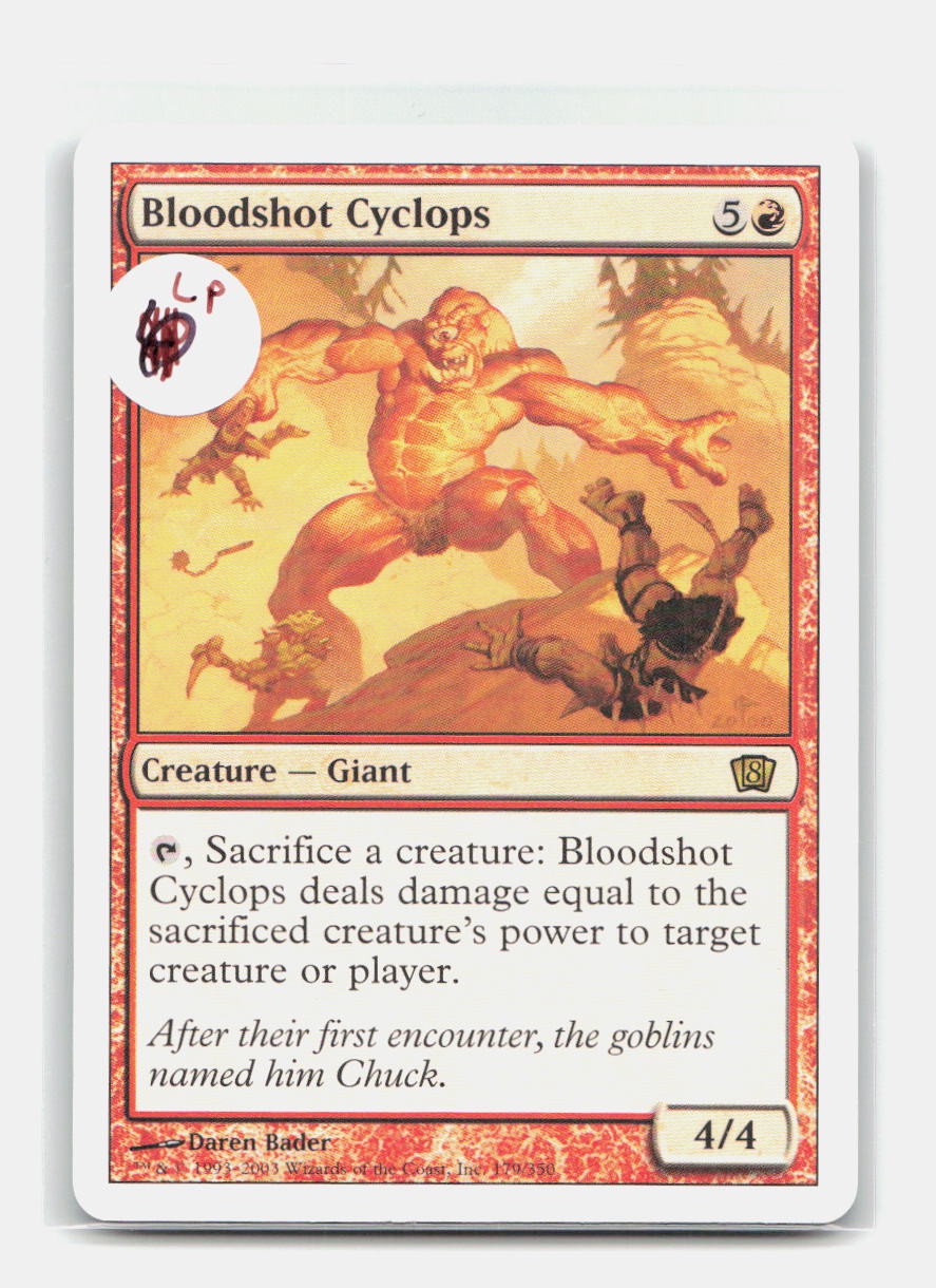 Bloodshot Cyclops