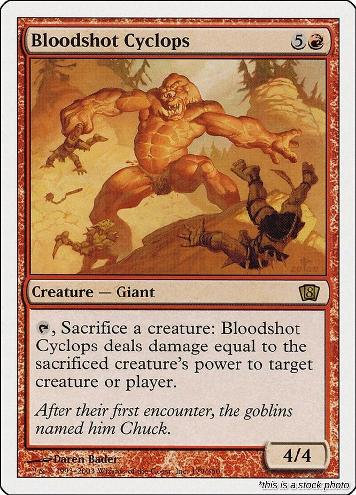 Bloodshot Cyclops