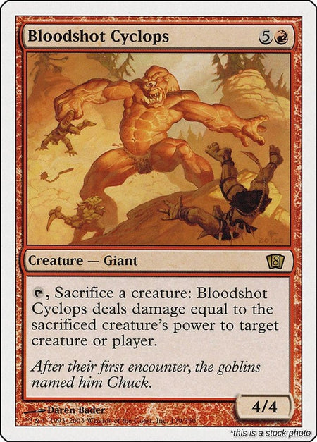 Bloodshot Cyclops