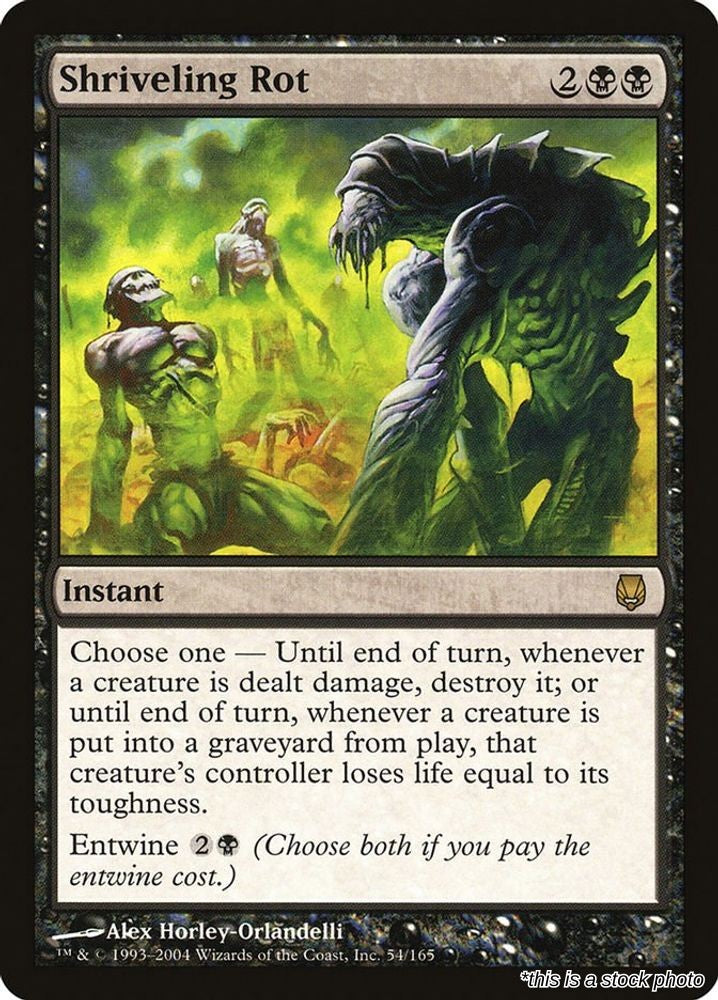 Shriveling Rot