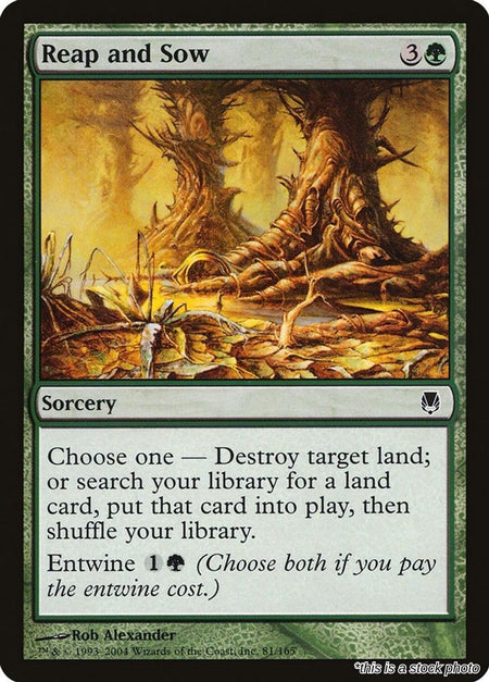 Reap and Sow