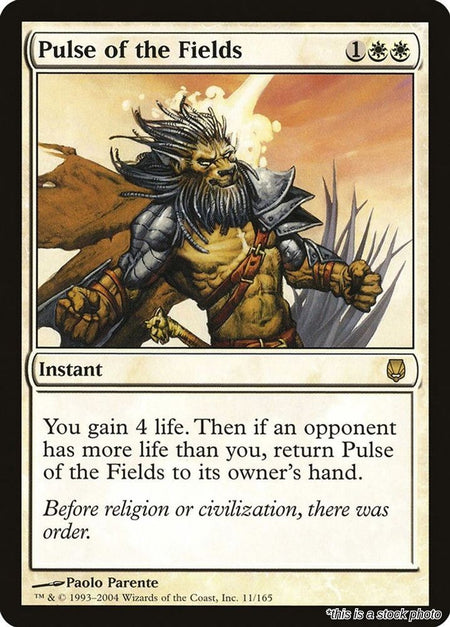 Pulse of the Fields