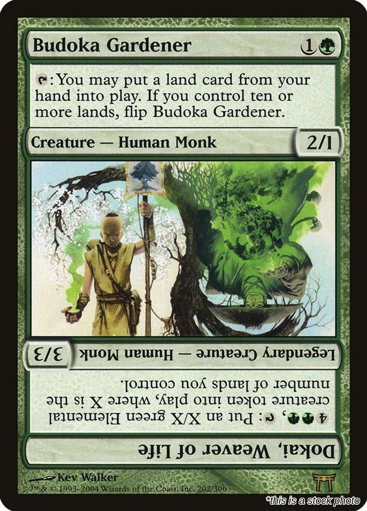 Budoka Gardener // Dokai, Weaver of Life