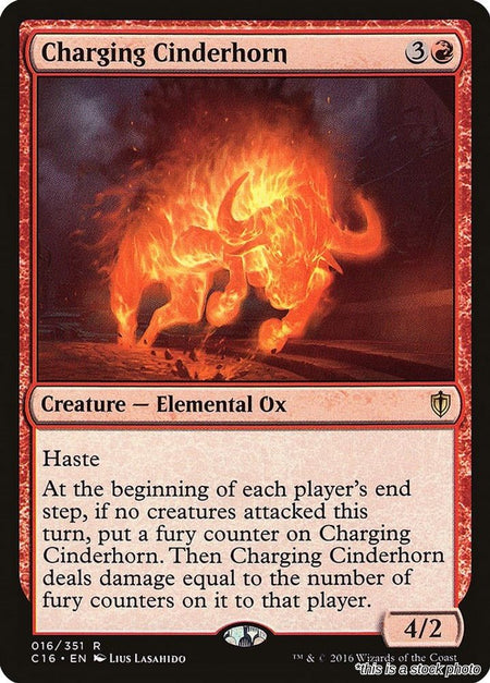 Charging Cinderhorn