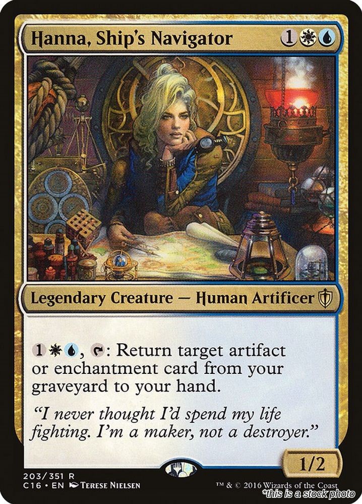 Hanna, Ship's Navigator