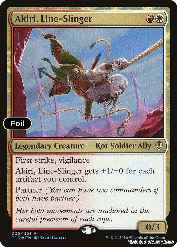 Akiri, Line-Slinger