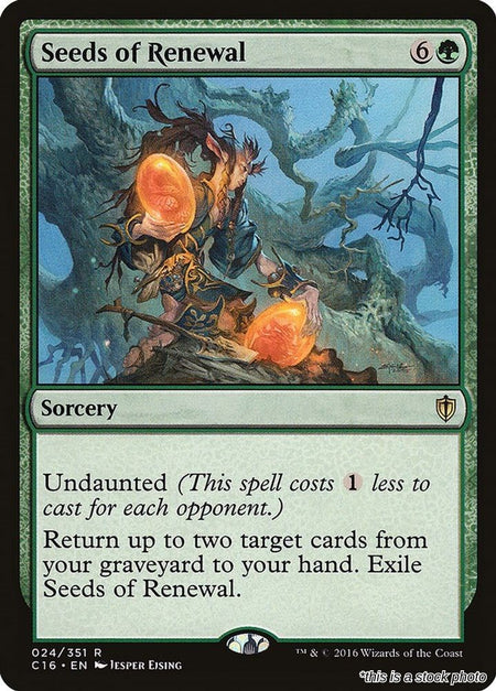Seeds of Renewal