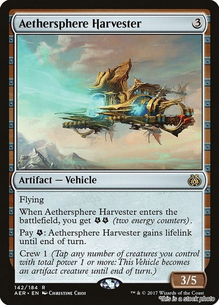 Aethersphere Harvester