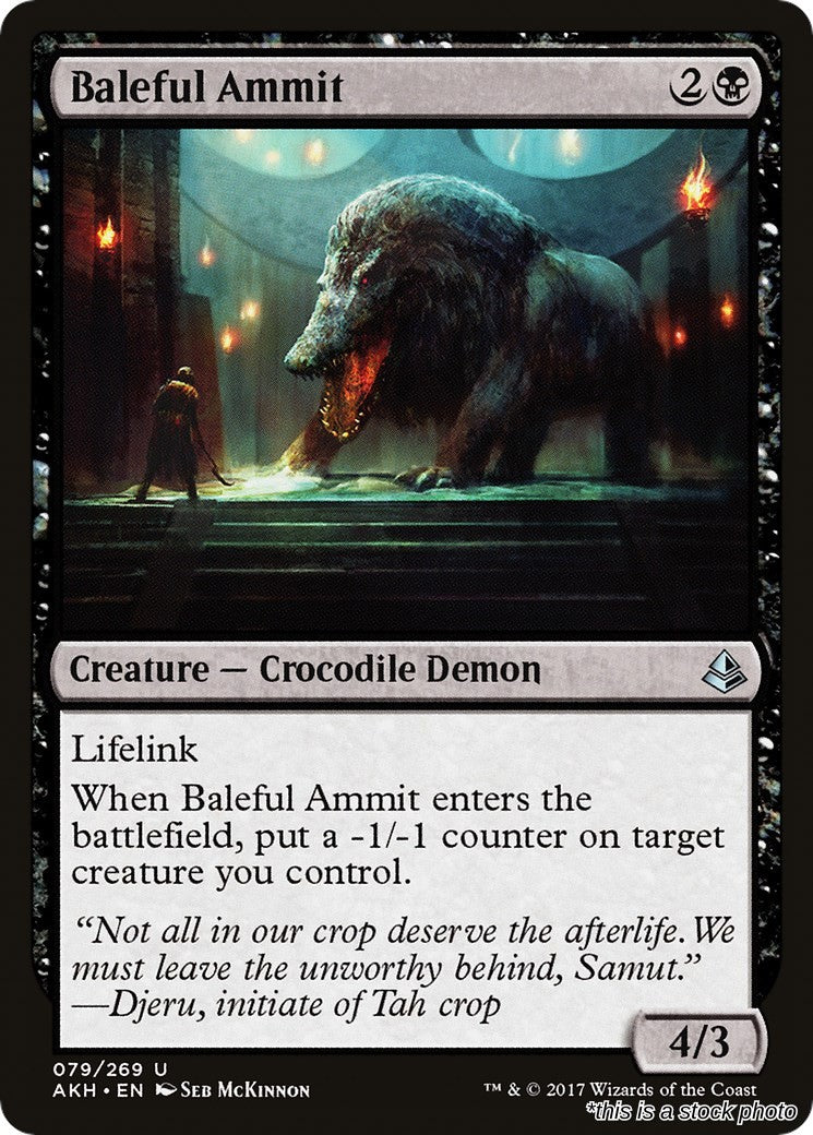 Baleful Ammit