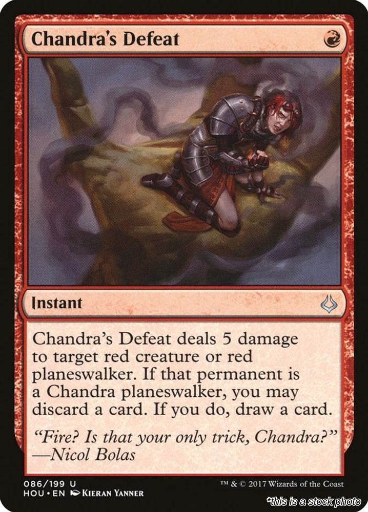 Chandra's Defeat