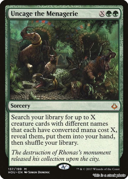 Uncage the Menagerie
