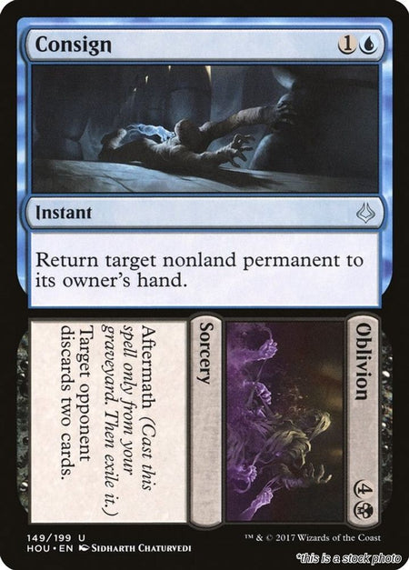 Consign // Oblivion