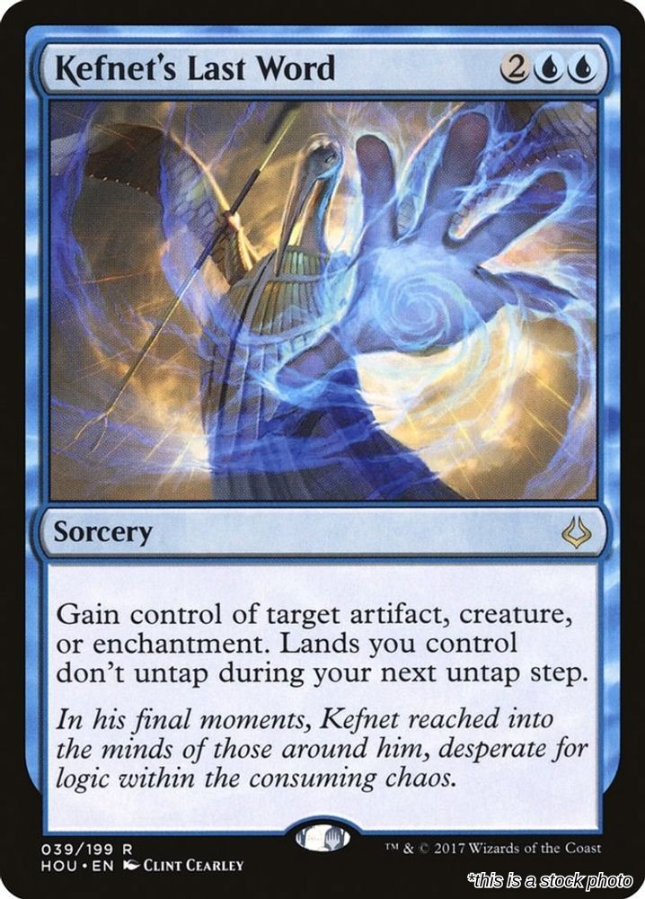 Kefnet's Last Word