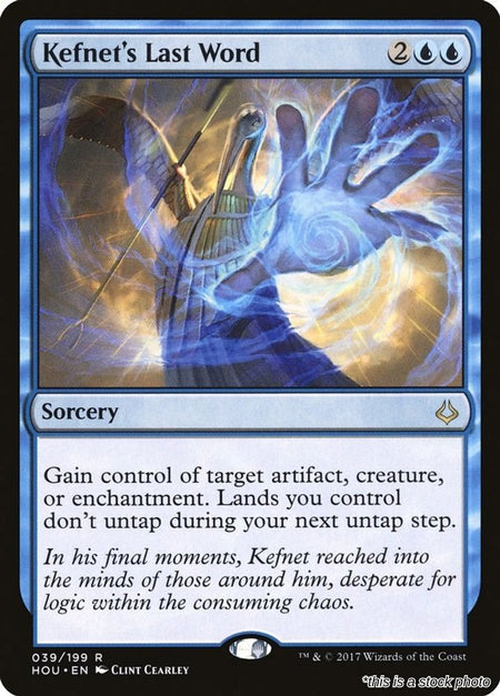 Kefnet's Last Word