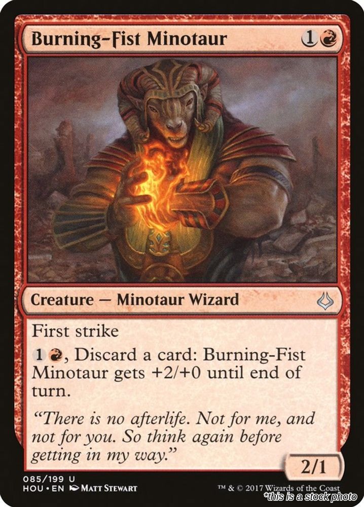 Burning-Fist Minotaur