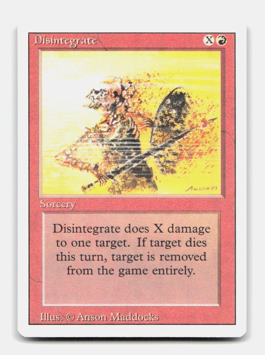 Disintegrate
