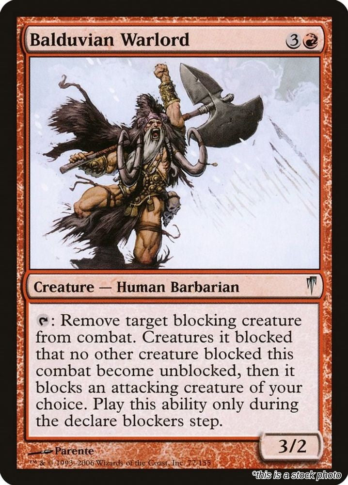 Balduvian Warlord