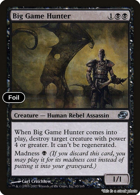 Big Game Hunter