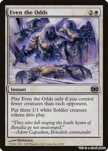 Even the Odds